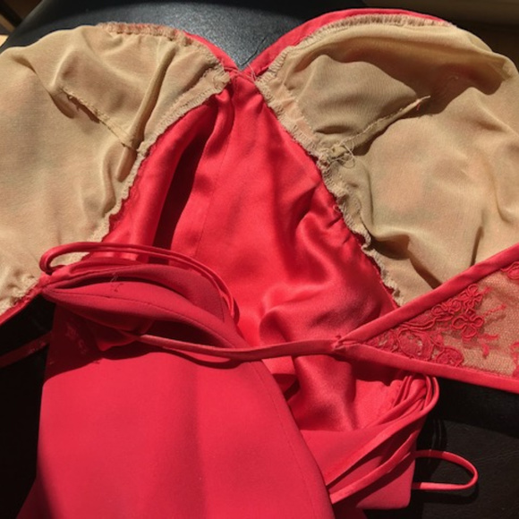 Valentino Orange Red Mini Summer Dress - Picture 6 of 8